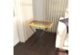 25" Gold Tray Accent Table - Room