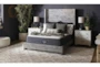 Mariah 3 Piece California King Velvet Upholstered Bedroom Set With Wade Chest Of Drawers + Nightstand - Room