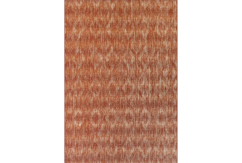 8'2"x10' Outdoor Rug-Sunset Distressed Damask - 360