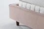 Dean Blush Full Upholstered Panel Bed - Detail