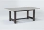 Anders Rectangle Dining Table - Side