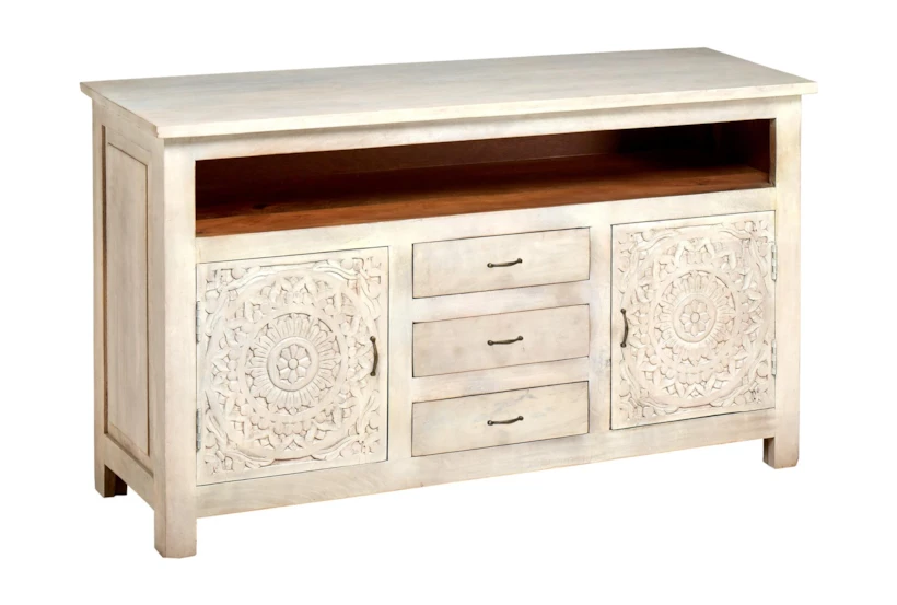 Carved Lace Media 58" Sideboard - 360