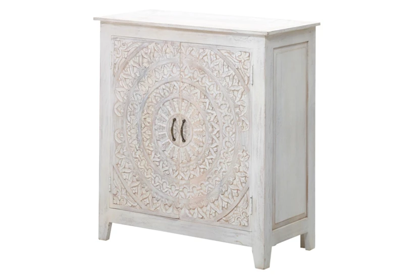 Carved Lace 2 Door Cabinet - 360