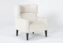 Adeline II Boucle Margie 35" Accent Chair - Side