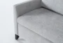 Mikayla Smoke 48" Twin Sofa Sleeper - Detail