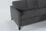Mikayla Graphite 76" Queen Plus Sleeper With Reversible Chaise - Detail