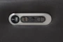 Lennon Brown Leather Power Swivel Gider Rocker Recliner with Power Headrest & USB - Hardware