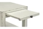 Boonville White Chairside Table - Detail