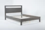 Gaven Grey Queen Panel Bed - Side