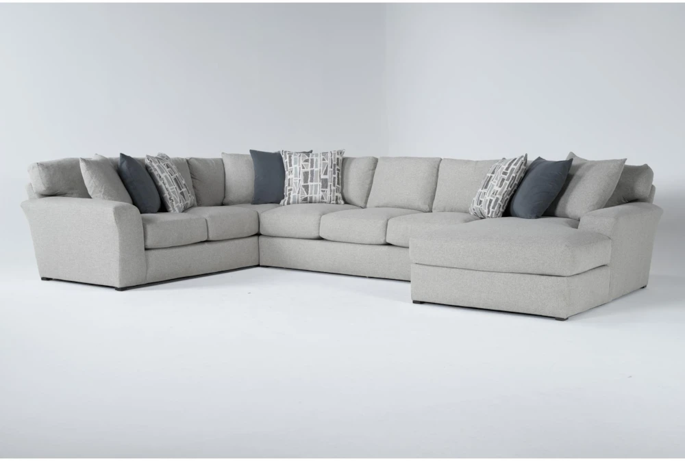Belmont 3 Piece 158" Sectional With Right Arm Facing Chaise
