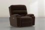 Judson Chocolate Power Wallaway Recliner With Power Headrest - Side