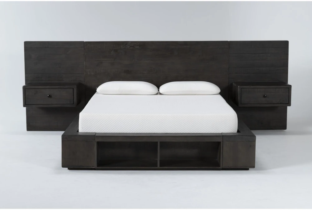 Dylan Ii Queen Wall Bed Living Spaces, Living Spaces Bed Frames Queen