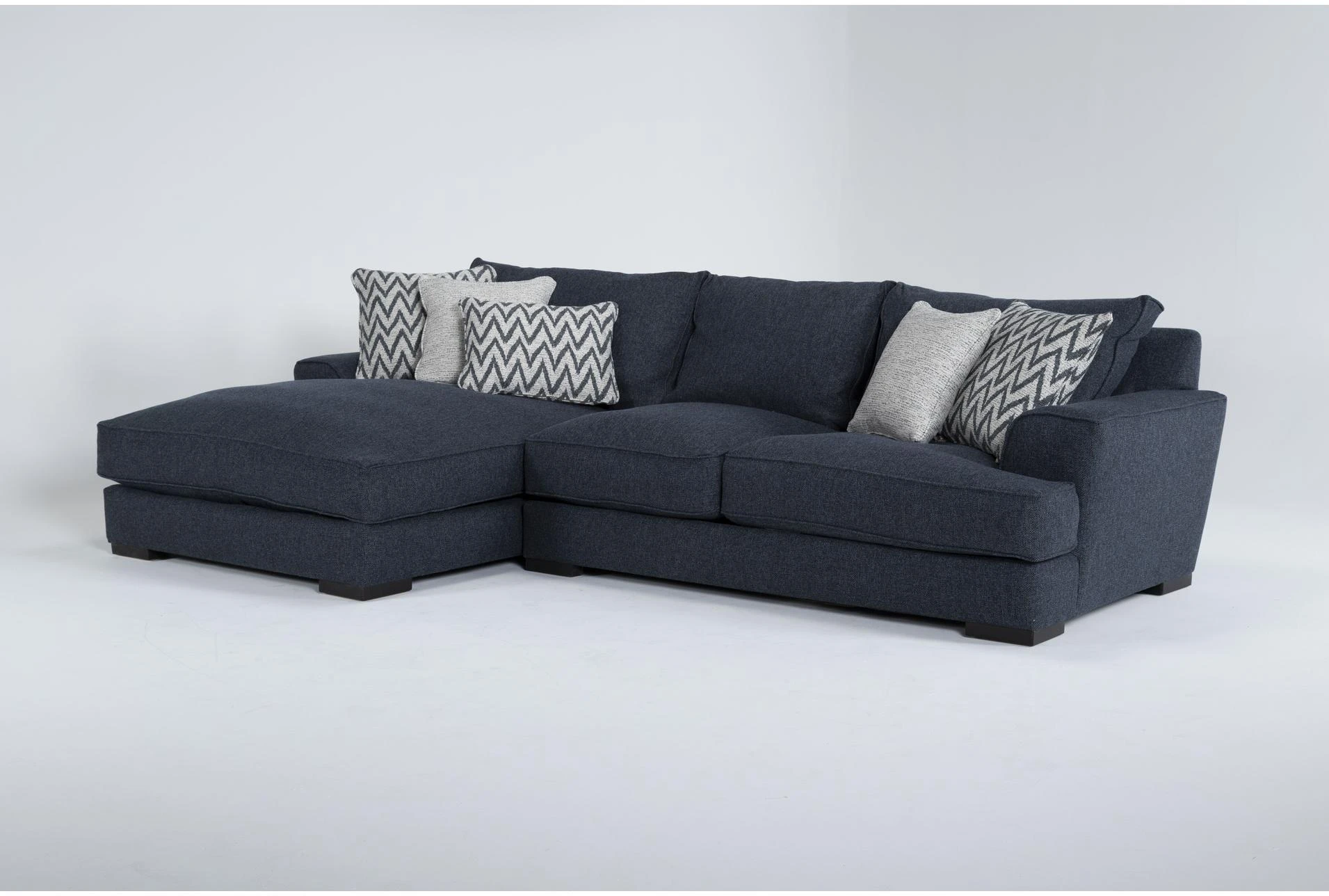 Monrowe 2 Peice 132" Sectional With Left Arm Facing Chaise