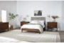 Magnolia Home Monroe Eastern King Velvet Upholstered Panel Bed By Joanna Gaines - Room^