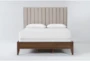 Magnolia Home Monroe King Velvet Upholstered Panel Bed By Joanna Gaines - Signature