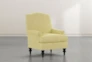 Jacqueline VI Yellow Accent Chair - Side