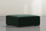 Norah Emerald Accent Storage Ottoman By Nate Berkus And Jeremiah Brent - Side