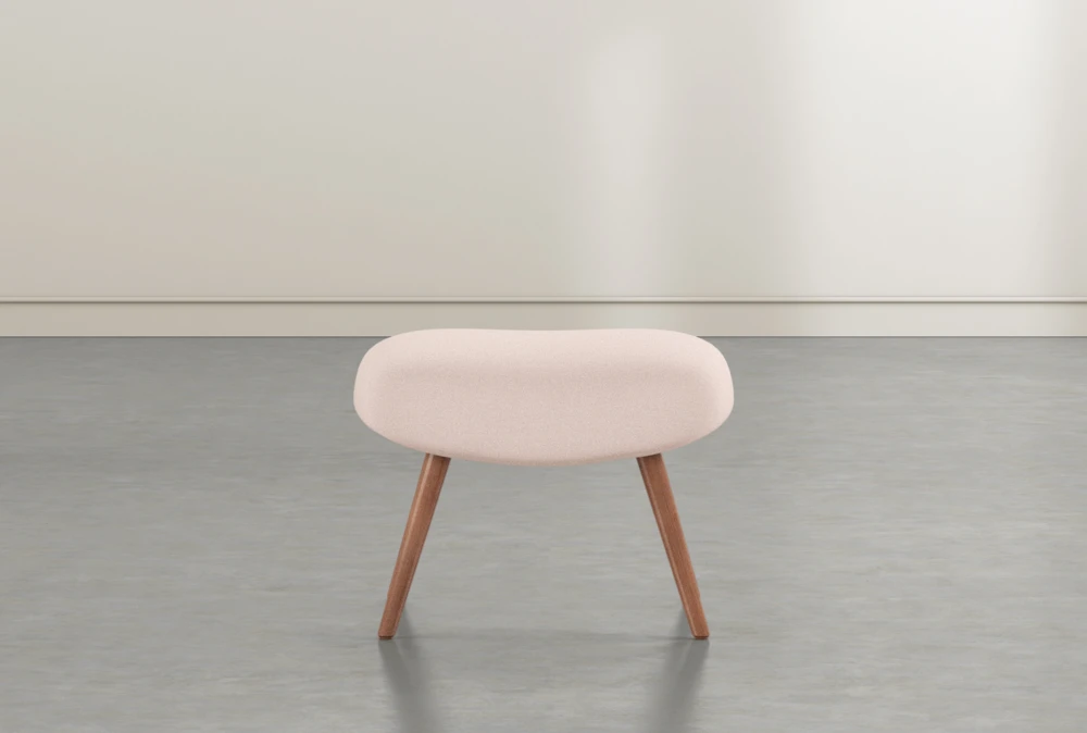 Fredrik Pink Accent Ottoman By Nate Berkus And Jeremiah Brent