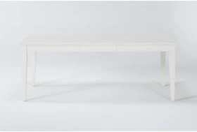 Presby White Extension Dining Table