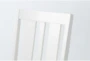 Presby White Dining Side Chair - Detail