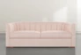 Audrey Velvet Pink 87" Sofa By Nate Berkus And Jeremiah Brent - Signature