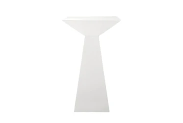 Pillar High Gloss White 24" Bar Table