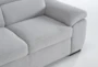 Dante 104" 3 Piece Convertible Sleeper Sectional with Left Arm Facing Storage Chaise - Detail