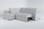 Dante 104" 3 Piece Convertible Sleeper Sectional with Left Arm Facing Storage Chaise - Sleeper
