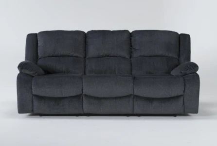 Oakhurst Slate 87 Reclining Sofa, Furniture Row Sofa Brands