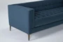 Wesley III 88" Velvet Mid-Century Modern Sofa - Detail