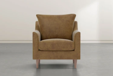 Zoe Caramel Accent Chair