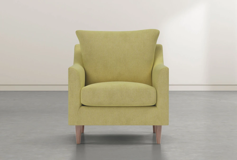 Zoe Yellow Accent Chair