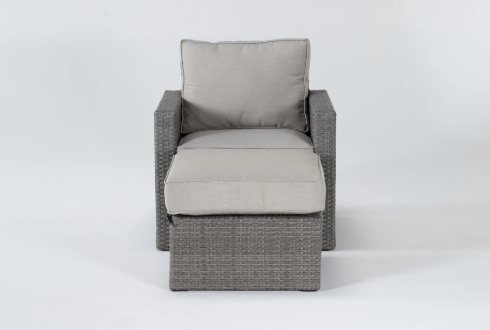 Mojave Outdoor Lounge Chair And Ottoman