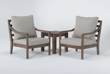 Catalina Outdoor 3 Piece Chat Set