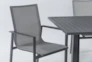 Ravelo Outdoor 9 Piece Extension Dining Set With Sling Back Chairs - Detail