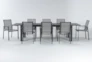 Ravelo Outdoor 9 Piece Extension Dining Set With Sling Back Chairs - Signature