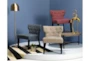Ella II Light Grey Accent Chair - Room