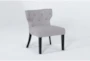 Ella II Light Grey Accent Chair - Side