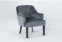 Amy II Grey Accent Chair - Side