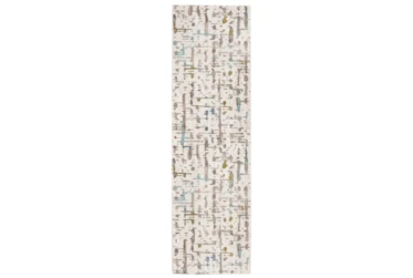 2'4"x7'8" Rug-Speckled Oyster