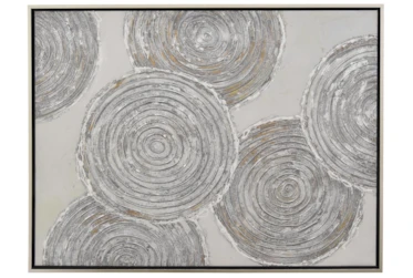 Picture-36X47 Layered Tree Rings
