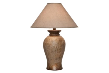 Table Lamp - 31 Inch Stone Gold