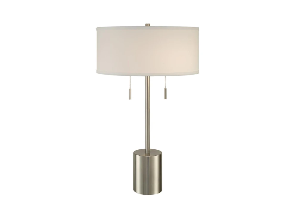 Table Lamp - 27.5 Inch Sand Nickel