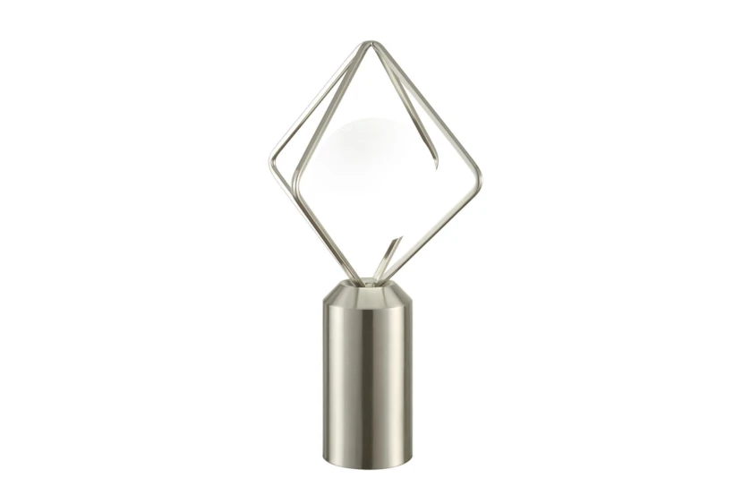 Table Lamp - 20 Inch Led Diamond Sand Nickel - 360