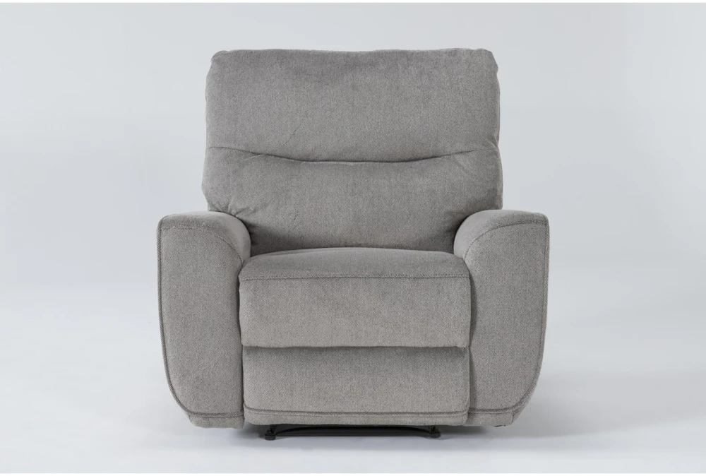Ronan Oatmeal Power Recliner with USB