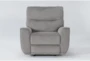 Ronan Oatmeal Power Recliner with USB - Signature