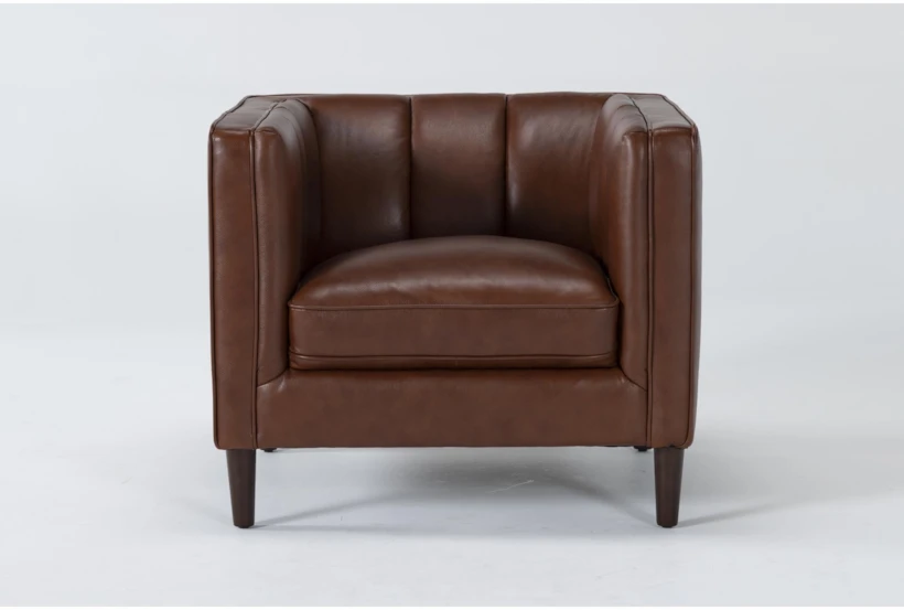 Tara Leather Chair - 360