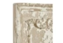Set Of 2 41 Inch Antique White Resin Relief Plaques - Detail