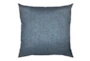 20X20 Black Charcoal Textured Solid Outdoor Throw Pillow - Signature