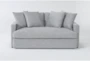 Grand Down II  Grey 74"  Condo Sofa